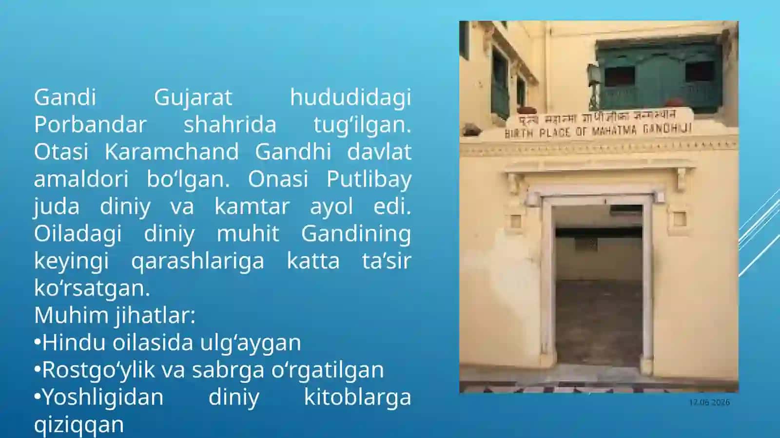 Maxatma Gandi faoliyati 3