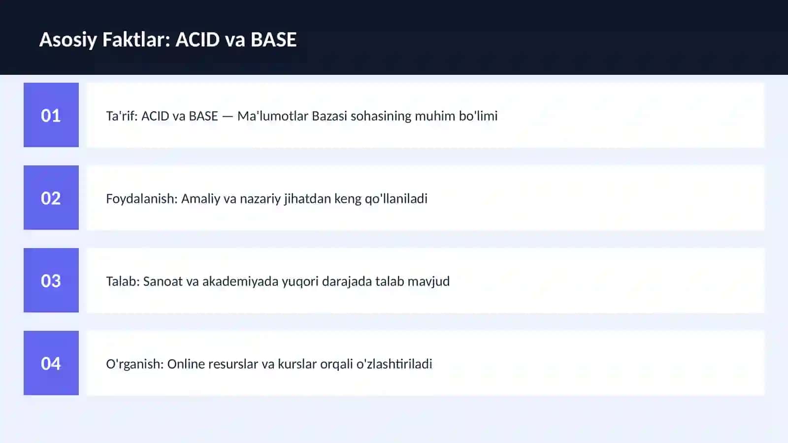 ACID va BASE 3