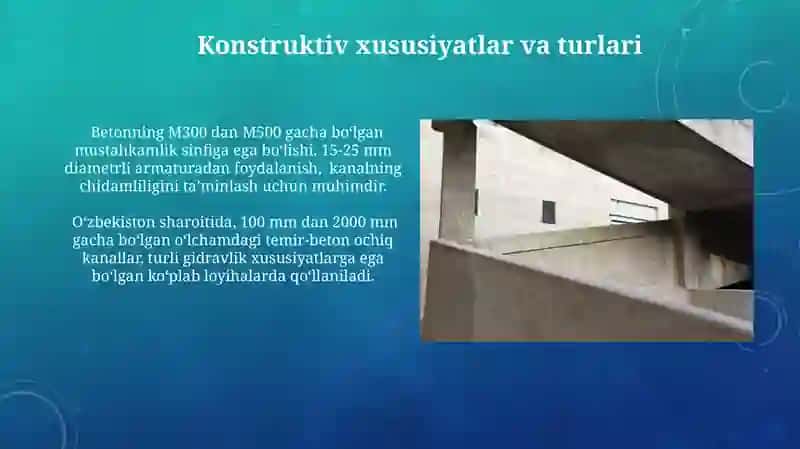 Temir-beton novli kanallar 3
