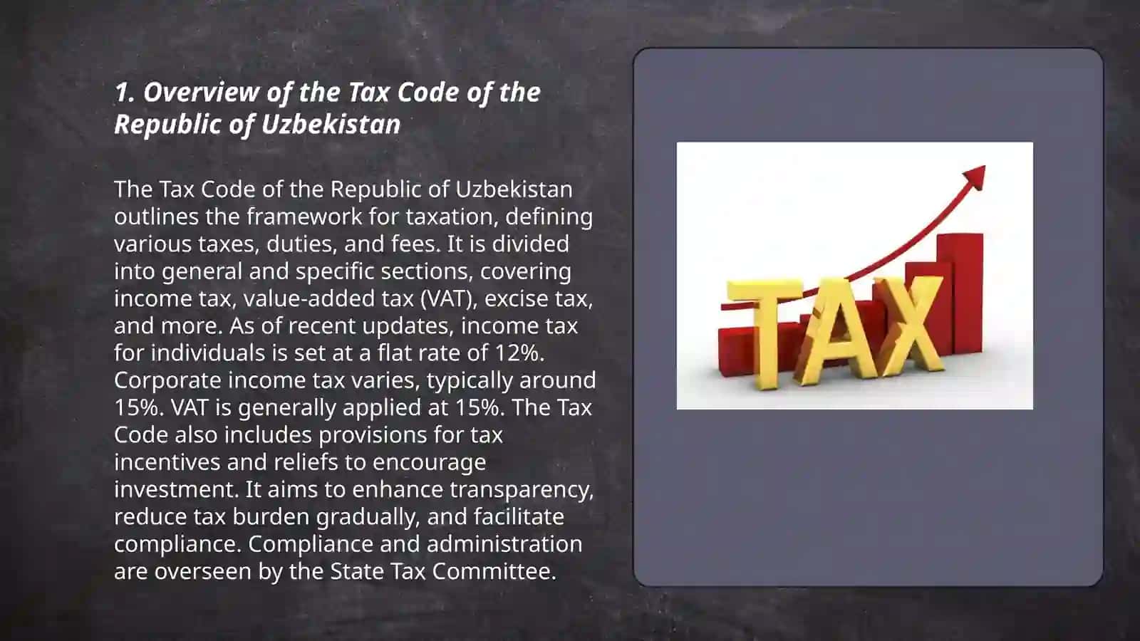 Tax Code of the Republic of Uzbekistan 3