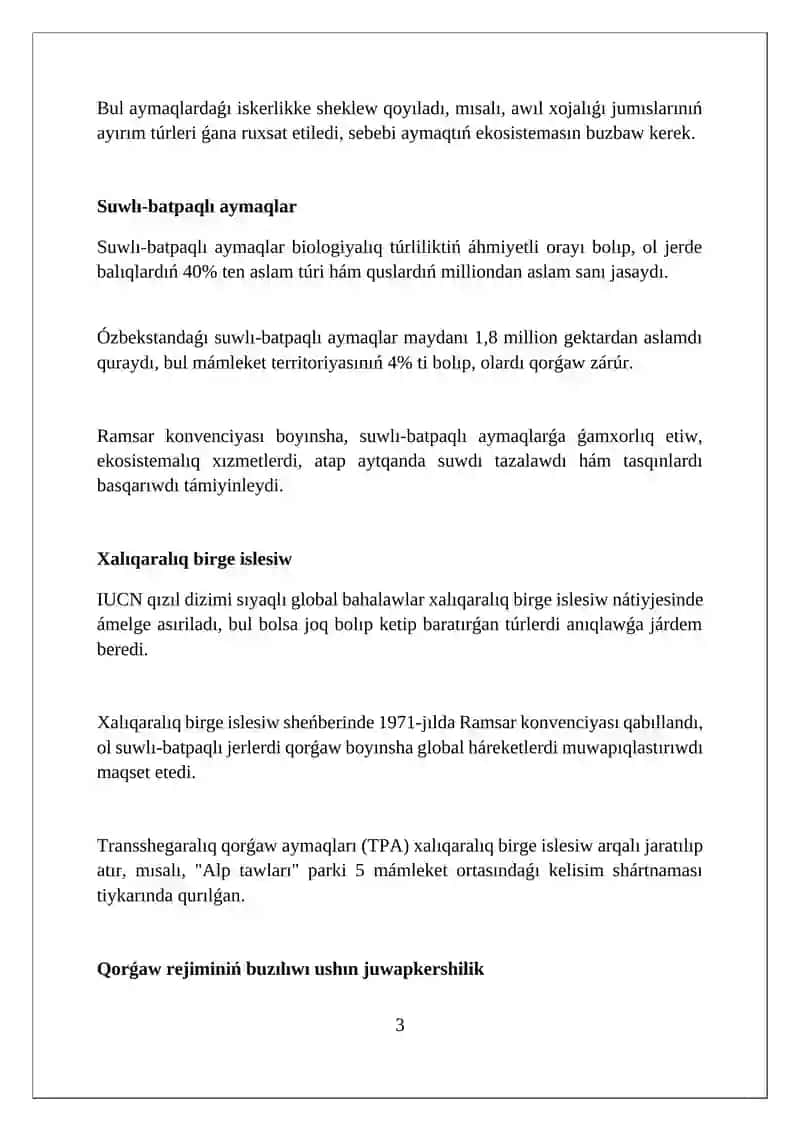 Arnalıqlı tabiyiy qorıqxanalar 3