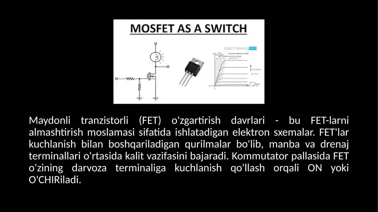 Maydonliva Bipolyar tranzistor kalits xemalari 3