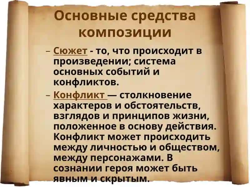 АНАЛИЗ КОМПОЗИЦИИ ХУДОЖЕСТВЕННОГО ПРОИЗВЕДЕНИЯ 3