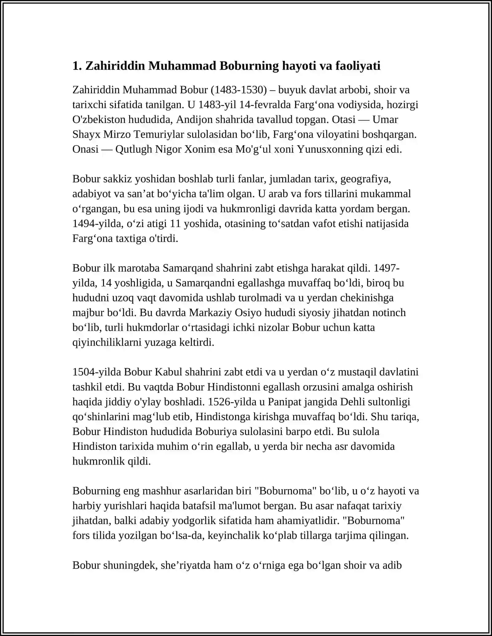 SINO TIBBIYOT TEXNIKUMI REFERAT 3