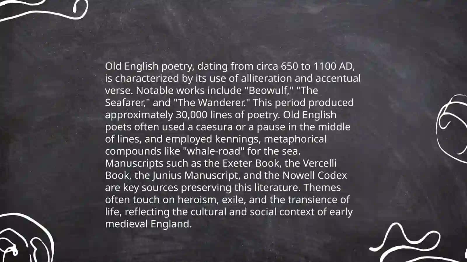 The 7th-13 centure of English literature 3