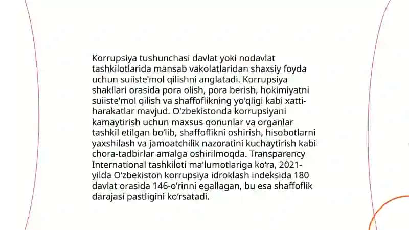 Korrupsiyaning mohiyati va uning oqibatlari 3