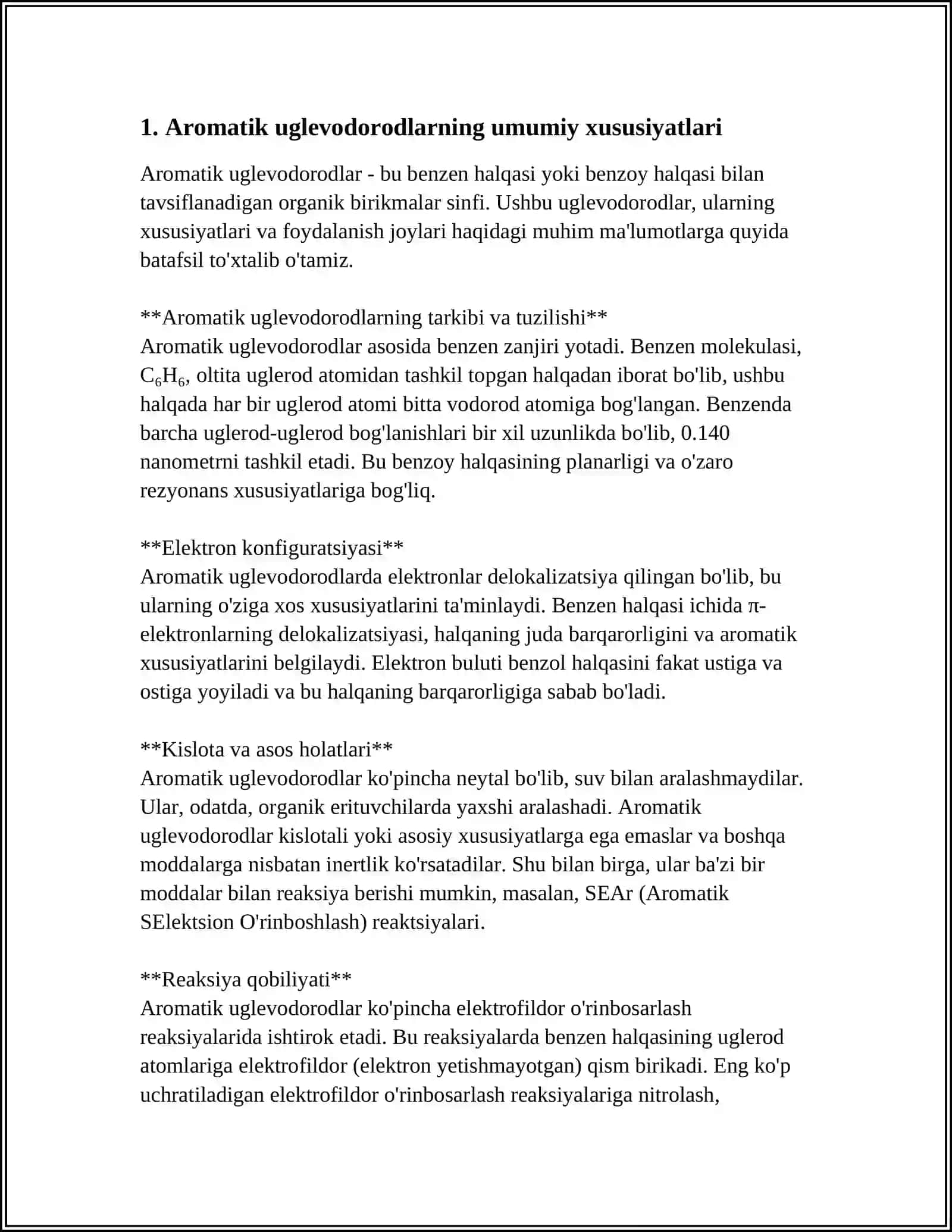 AROMATIK UGLEVODORODLAR 3