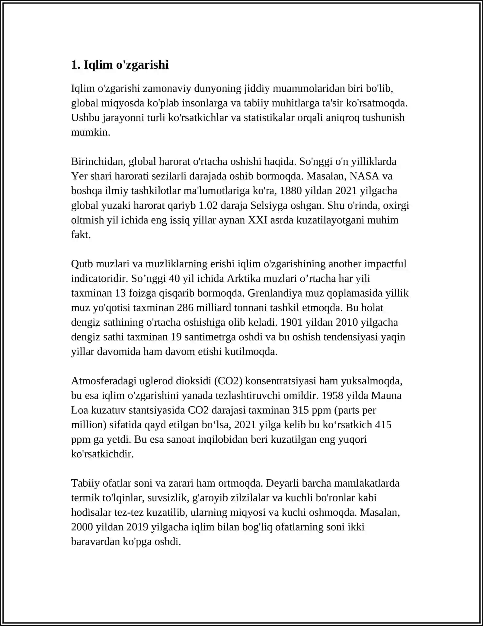 EKOLOGIYANING GLOBAL MUAMMOLARI 3