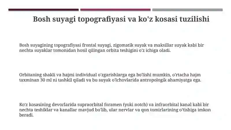 Kalla suyagi tapografiyasi ko’z kosasi 3