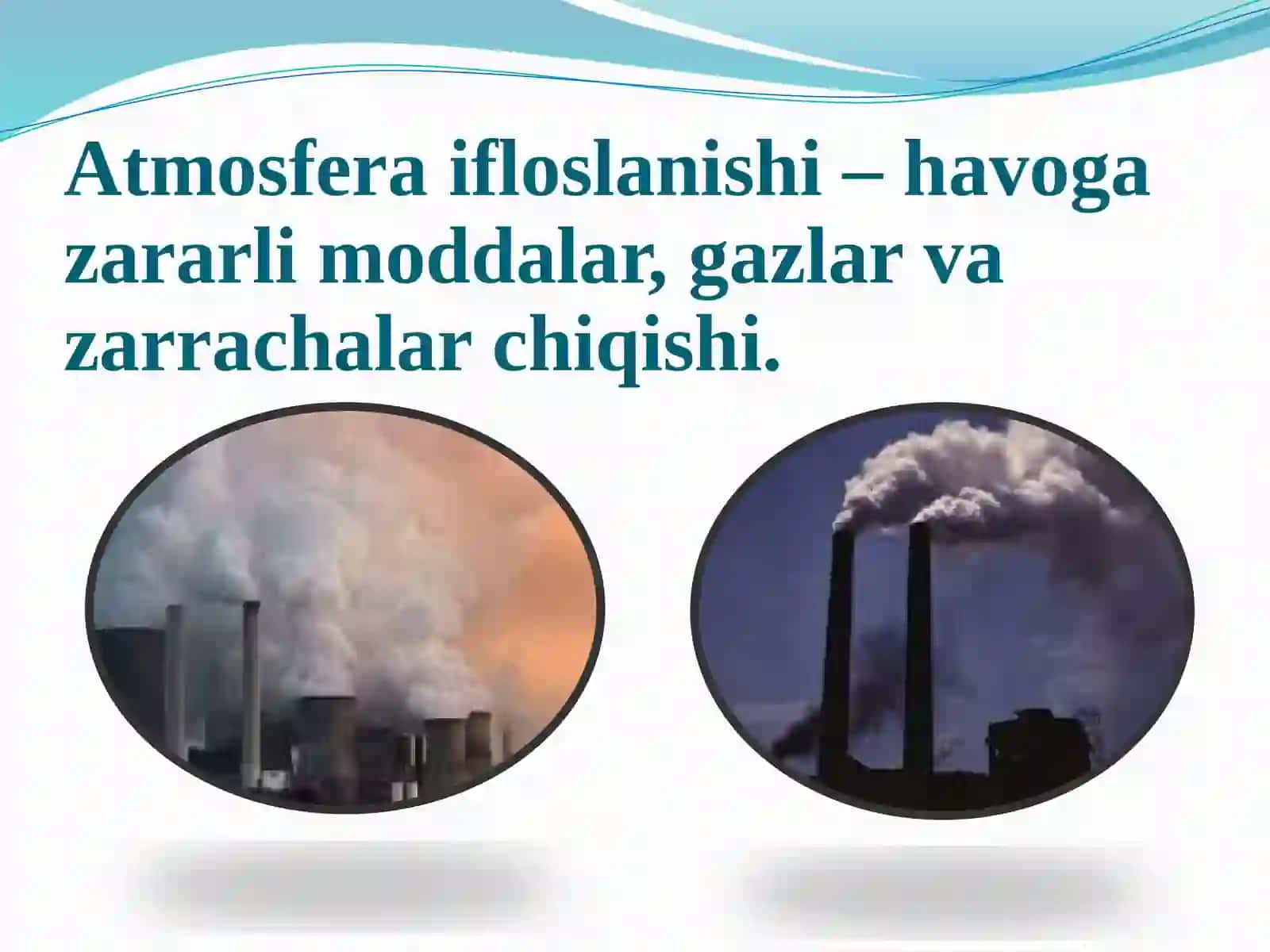 Atmosfera ifloslanishining oldini olish 3