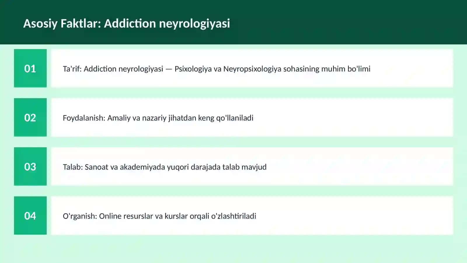 Addiction neyrologiyasi 3
