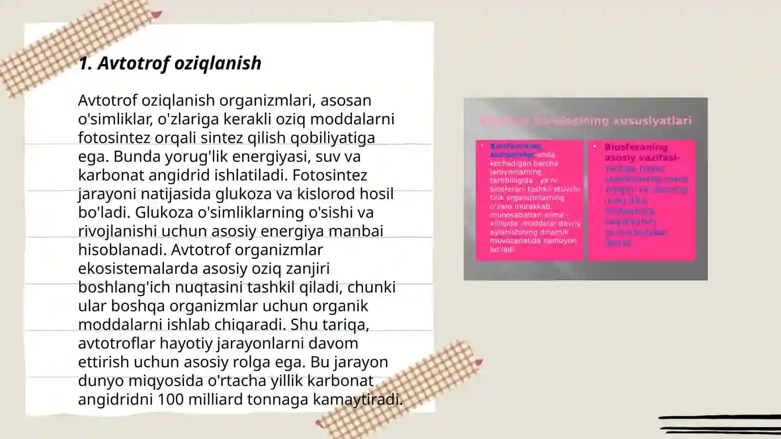 Tirik organizmlarning oziqlanishiga kora turlari 3