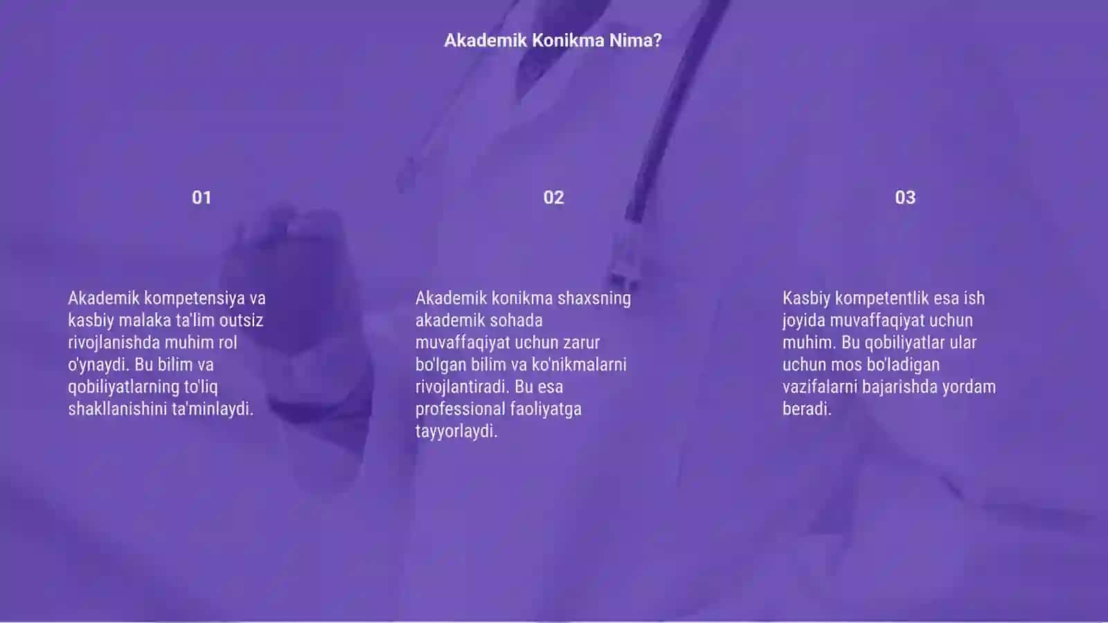 Akademik konikma va kasbiy kompetenlik 3