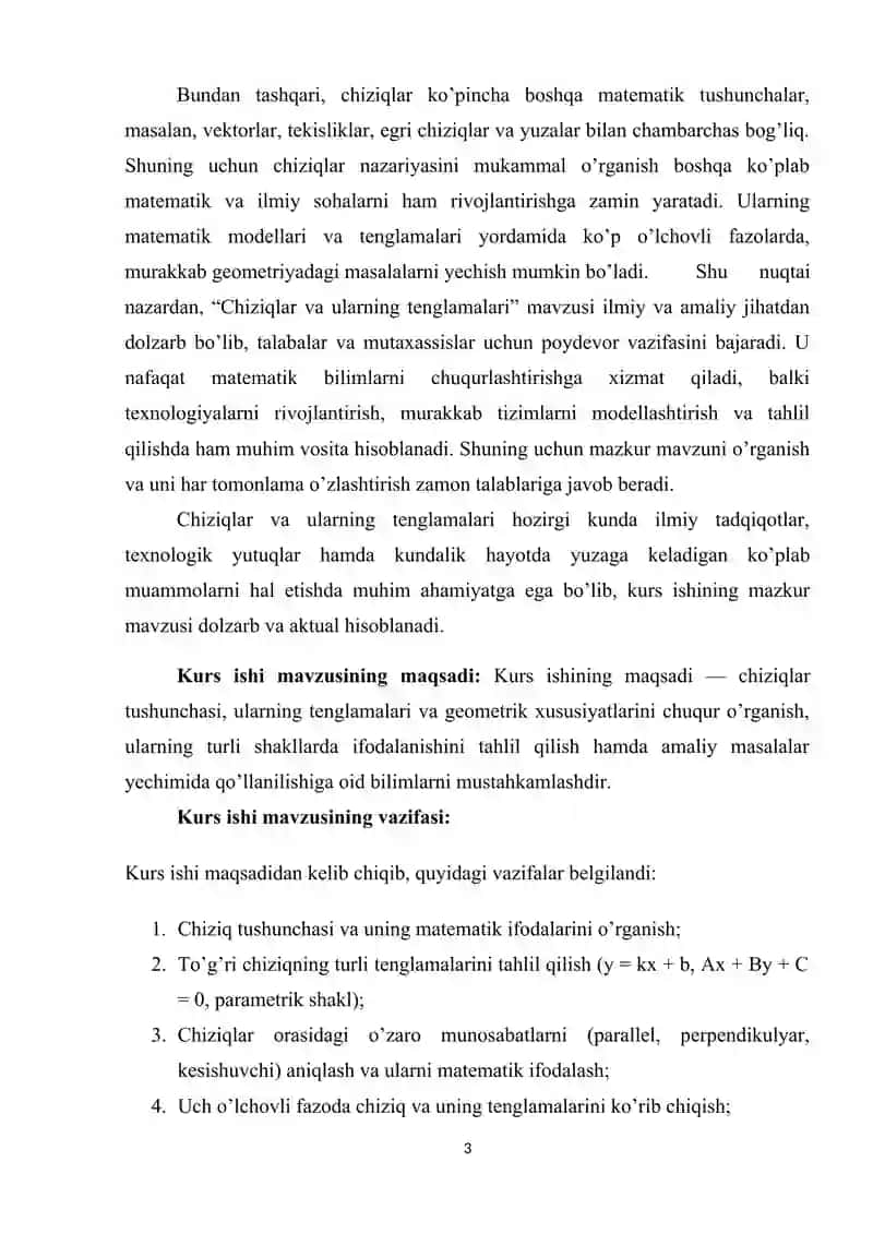 Chiziqli tenglamalar 3