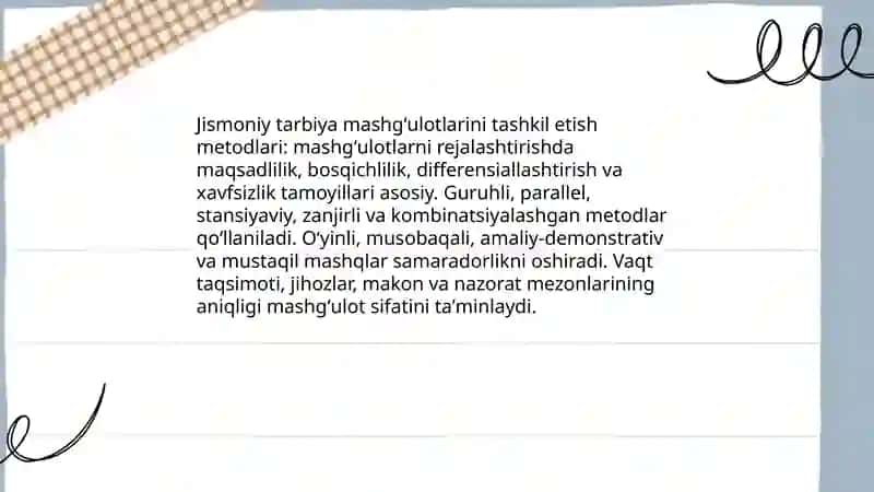 Jismoniy tarbiya metidlari 3