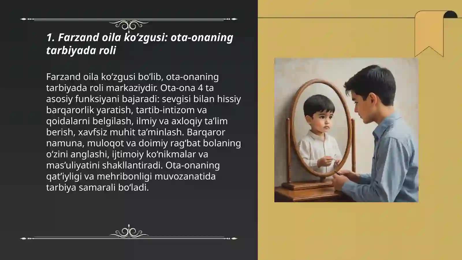 Farzand oila ko’zgusi 3