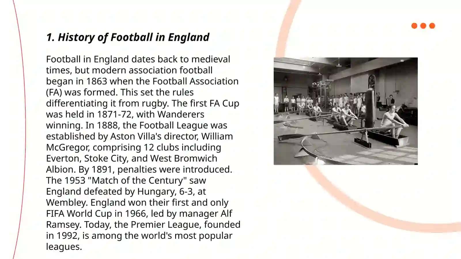 History of Football in England 3