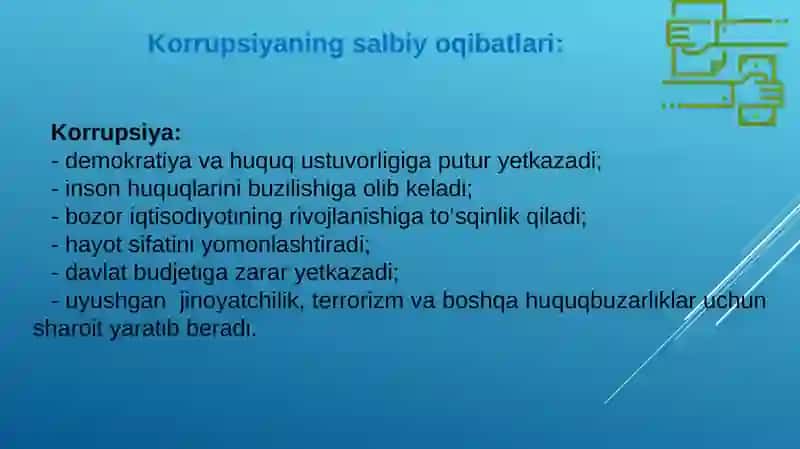 Korrupsiya Nima? 3