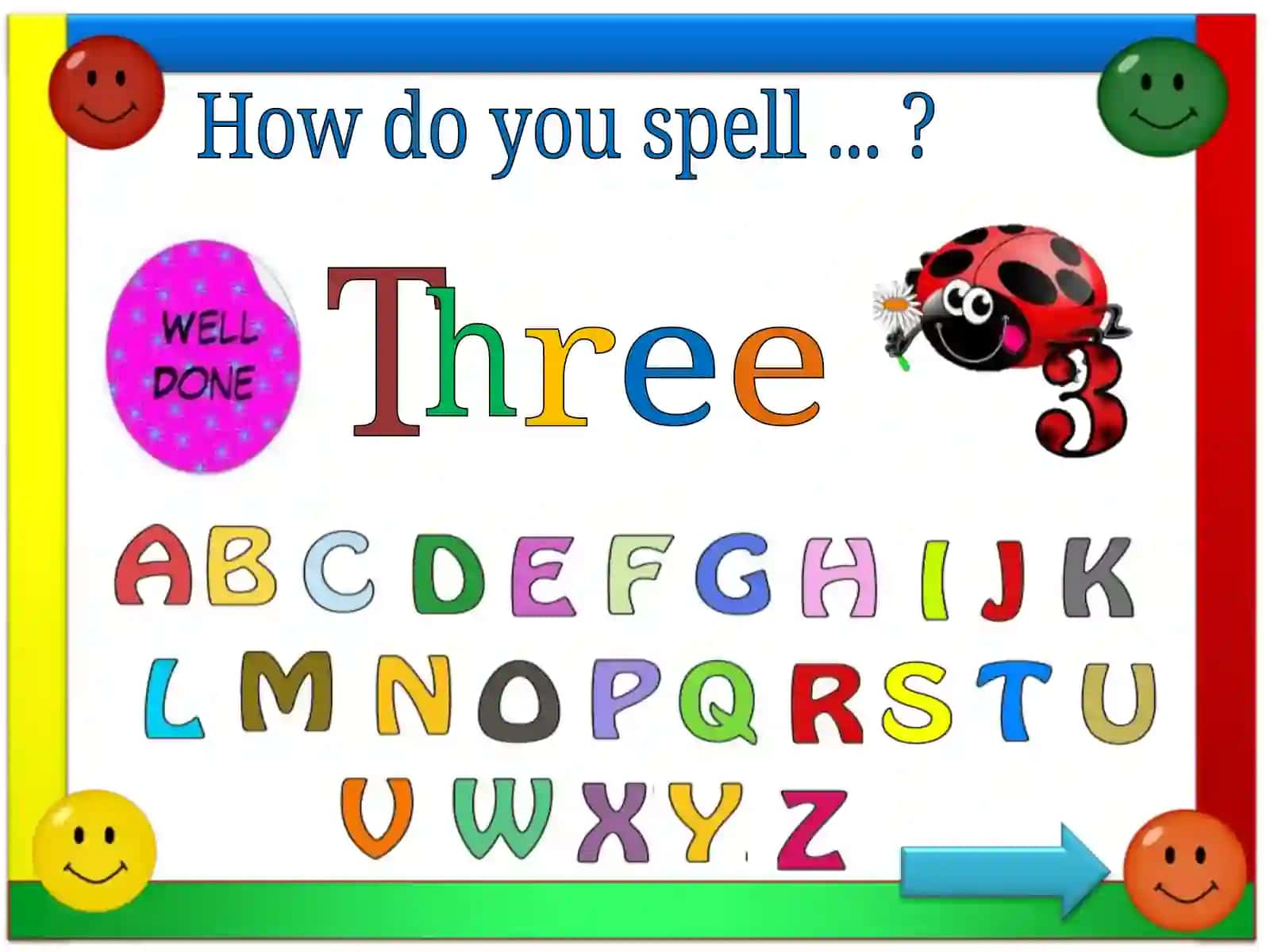 How do you spell...? 3