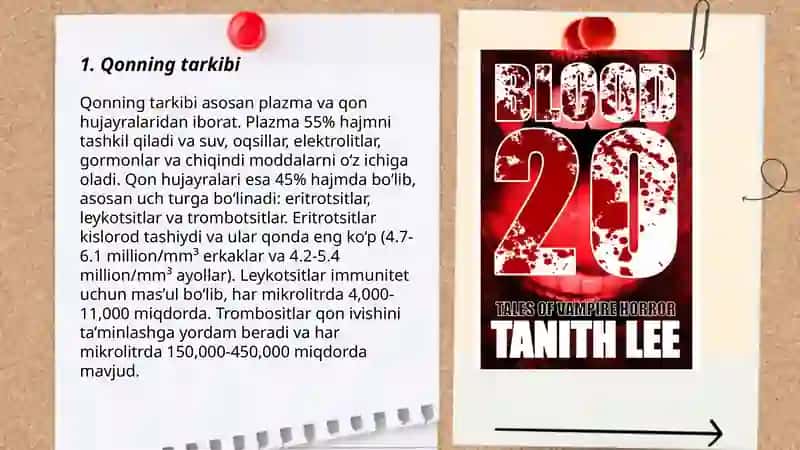 Qonning vazifasi 3