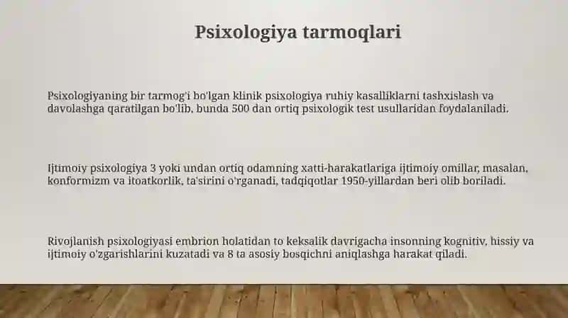 Psixologiyafanining sohalarini tadqiqot metodlari 3