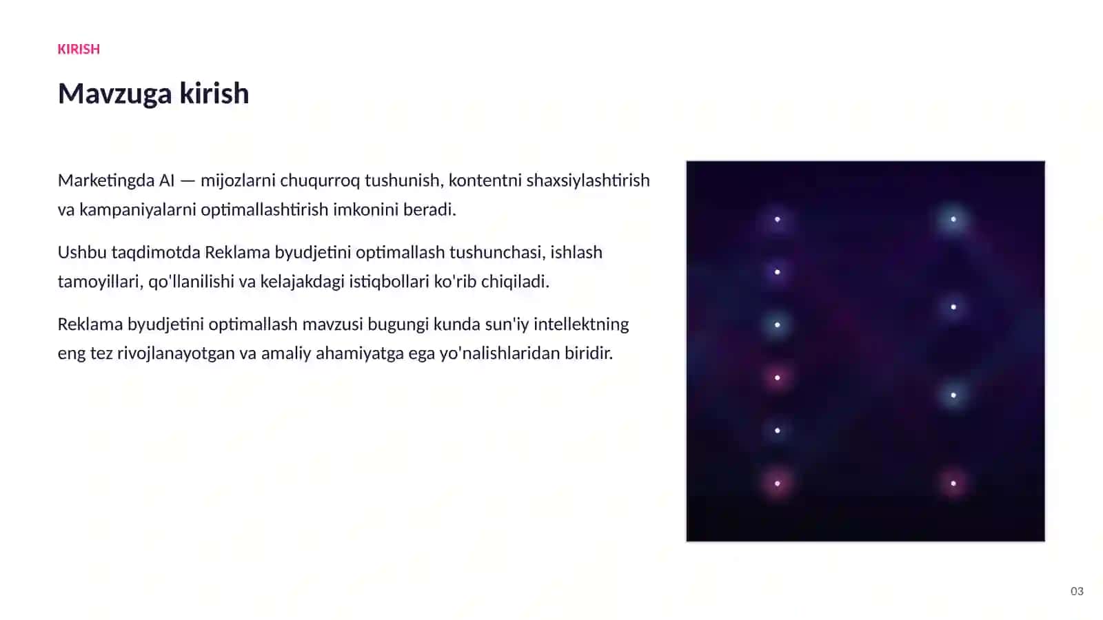 SUN'IY INTELLEKT • AI MARKETING VA SAVDODA 3
