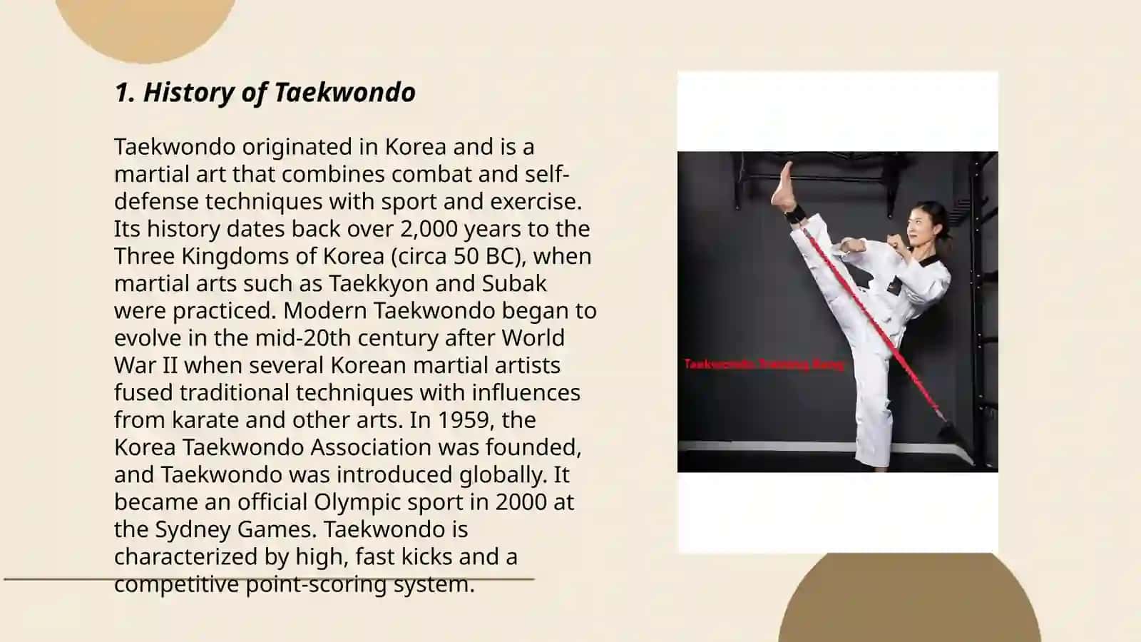 Taekvondo sport boʻyicha 3