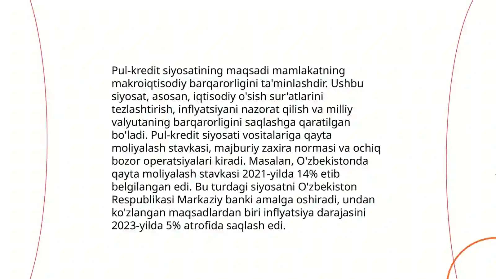 Markaziy bankning pul kredit siyosati 3