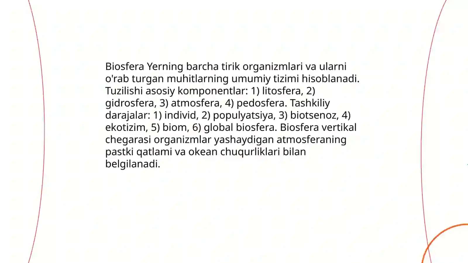 Biosfera - Yering global ekotizimi 3