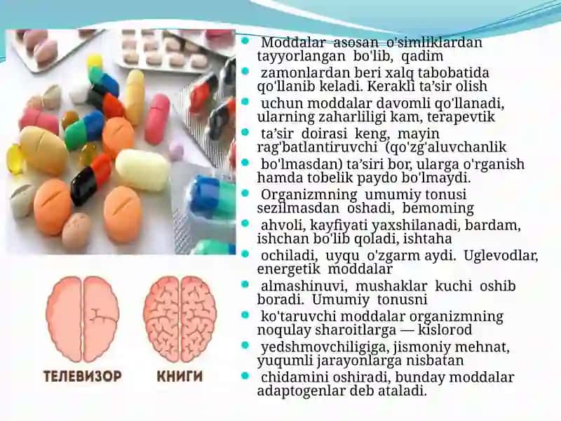 ORGANIZMNING UMUMIY TONUSINIOSHIRUVCHI MODDALAR 3