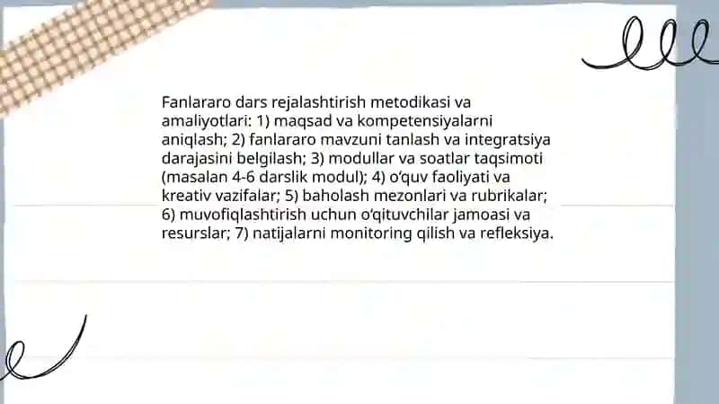 Fanlararo bogʻliqlik va kreativ yondashuv 3