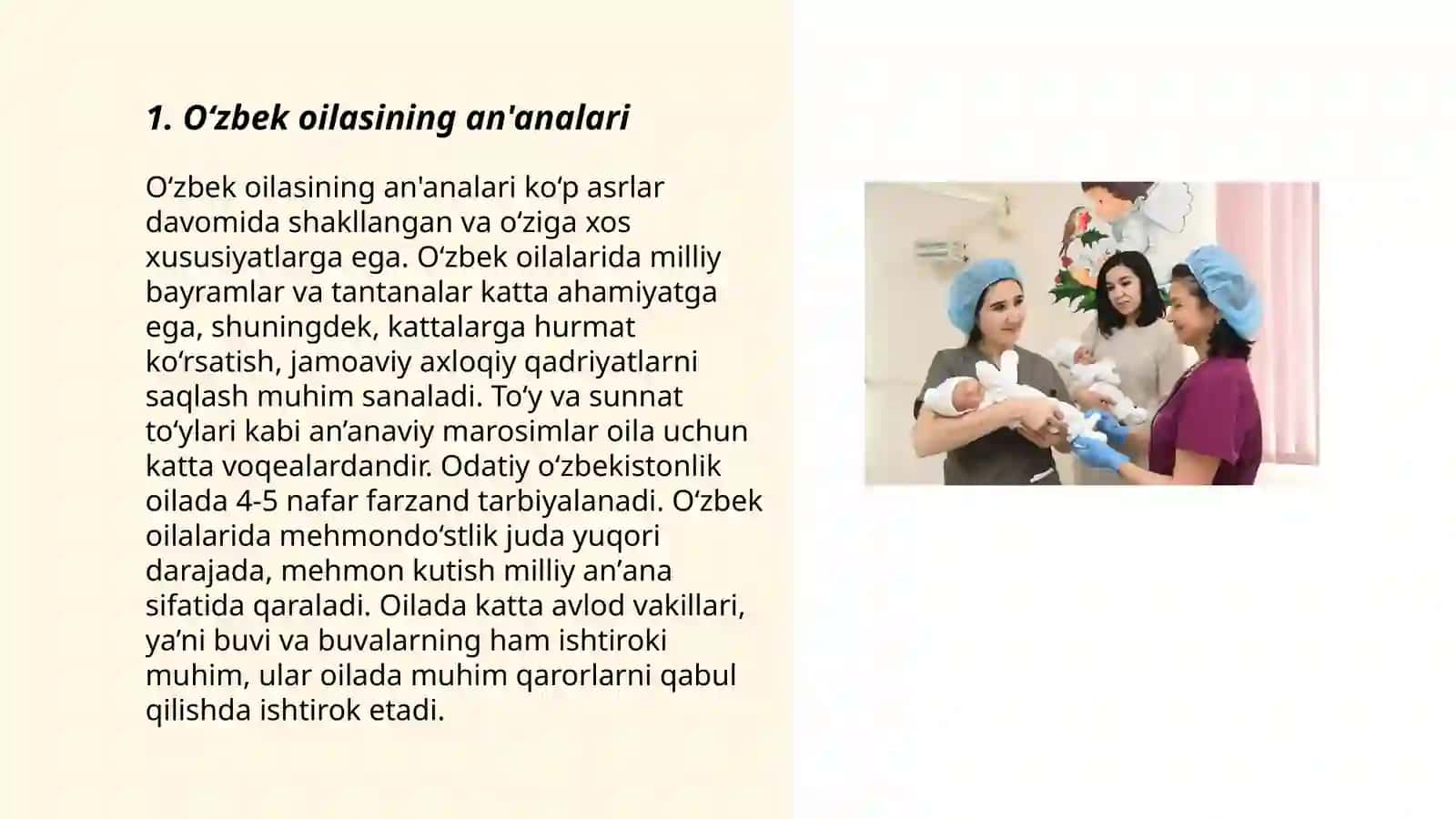 Oʻzbek oilasi-milliy dunyoqarash manbai sifatida 3