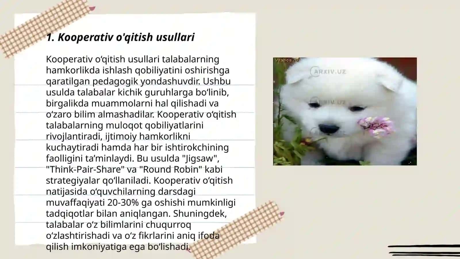 O'qitishning interfaol usullari 3