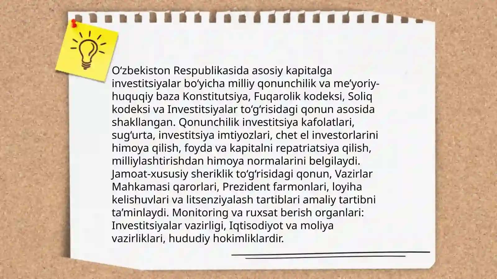 O'zbekiston Respublikasida asosiy kapitalga investitsiyalar 3