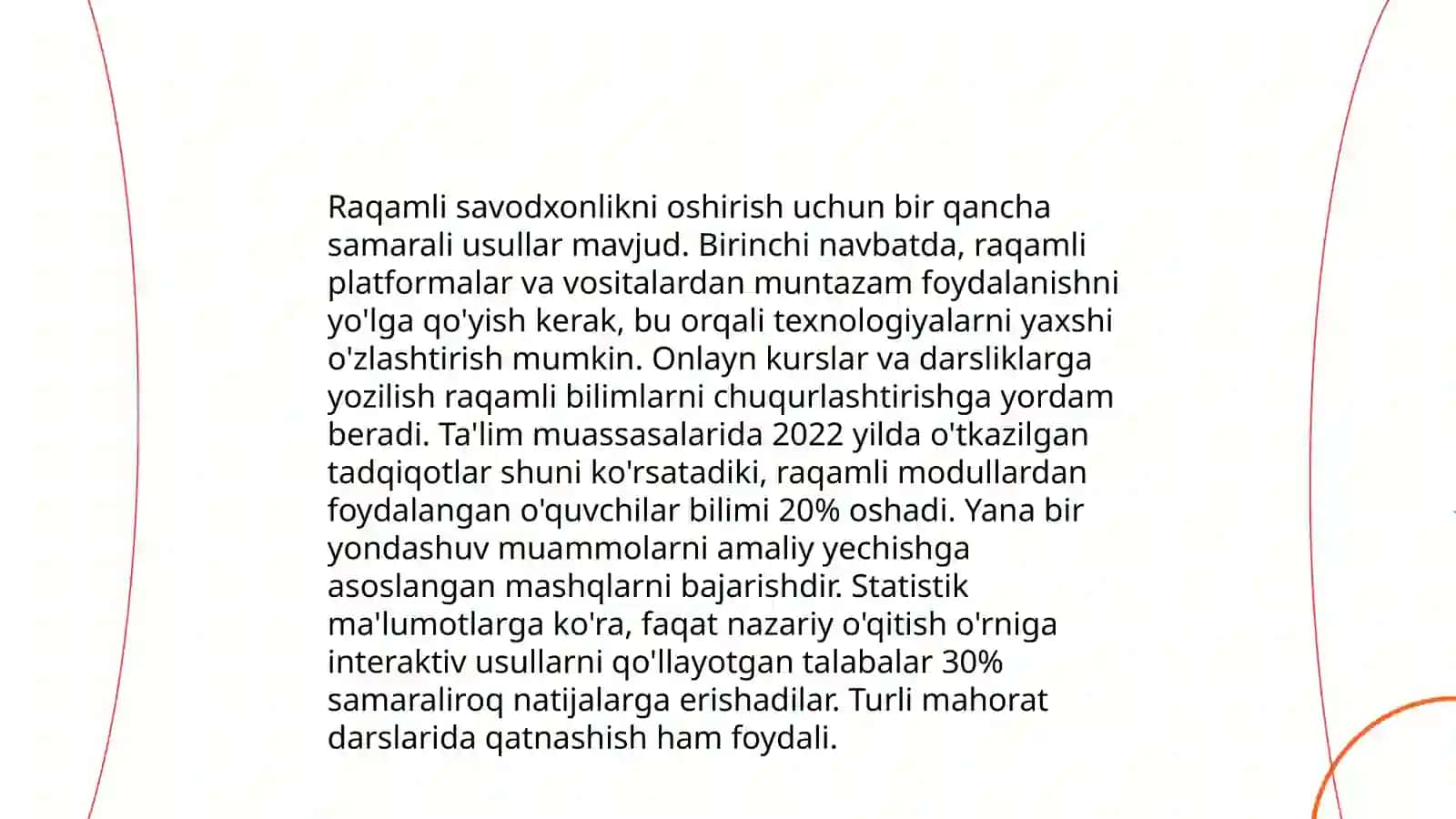 Raqamli savodxonlikni oshirish usullari 3