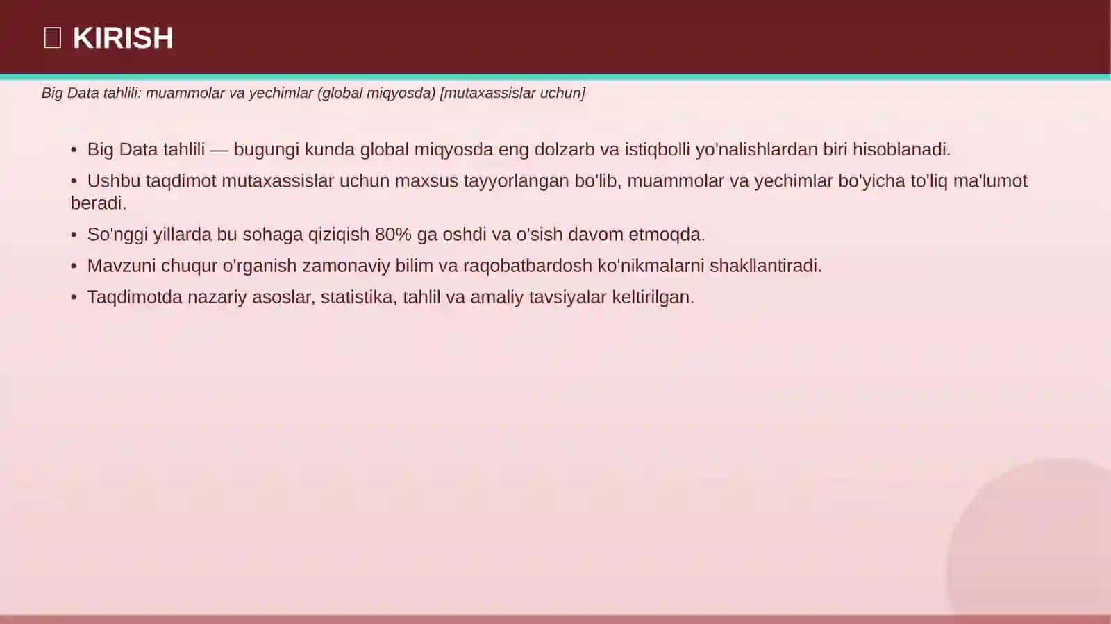 BIG DATA TAHLILI 3