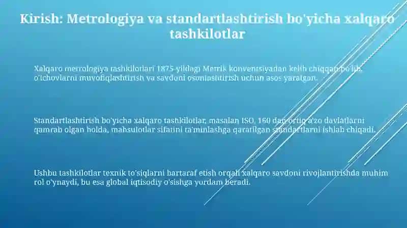 Xalqaro metrologiya tashkilotlari 3