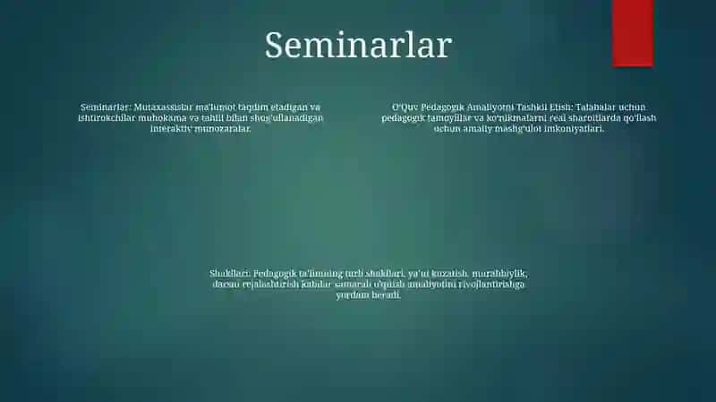 Pedagogik Amaliyotni Tashkil Etish Shakllari 3