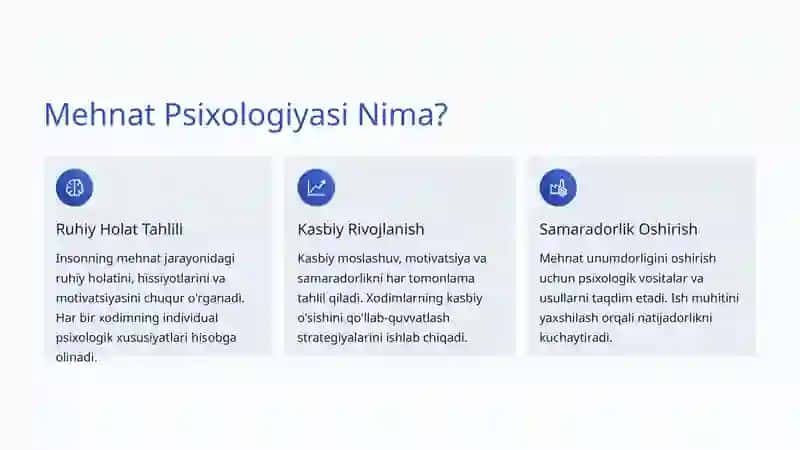 Mehnat Faoliyatining Psixologiyasi 3