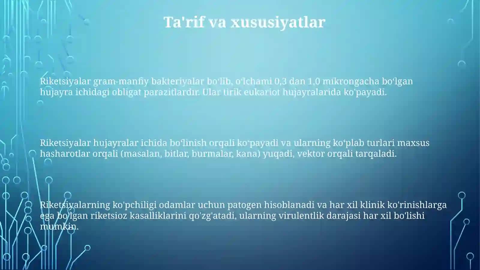 Rikketsiya qo'zg'atuvchilari 3