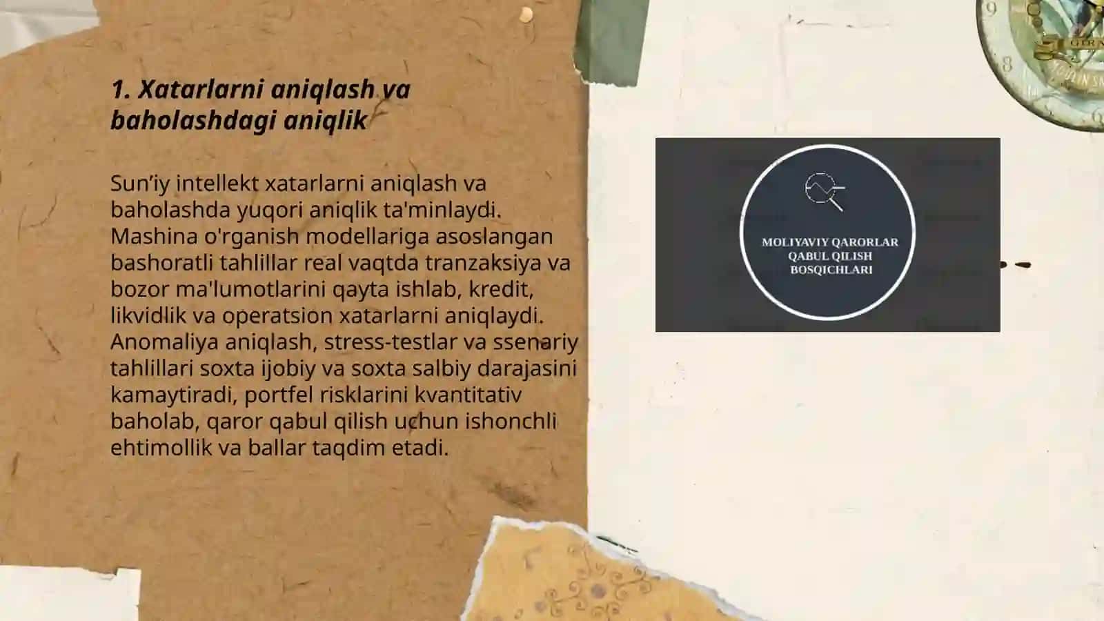 Xatarlarni aniqlash va baholashdagi aniqlik 3