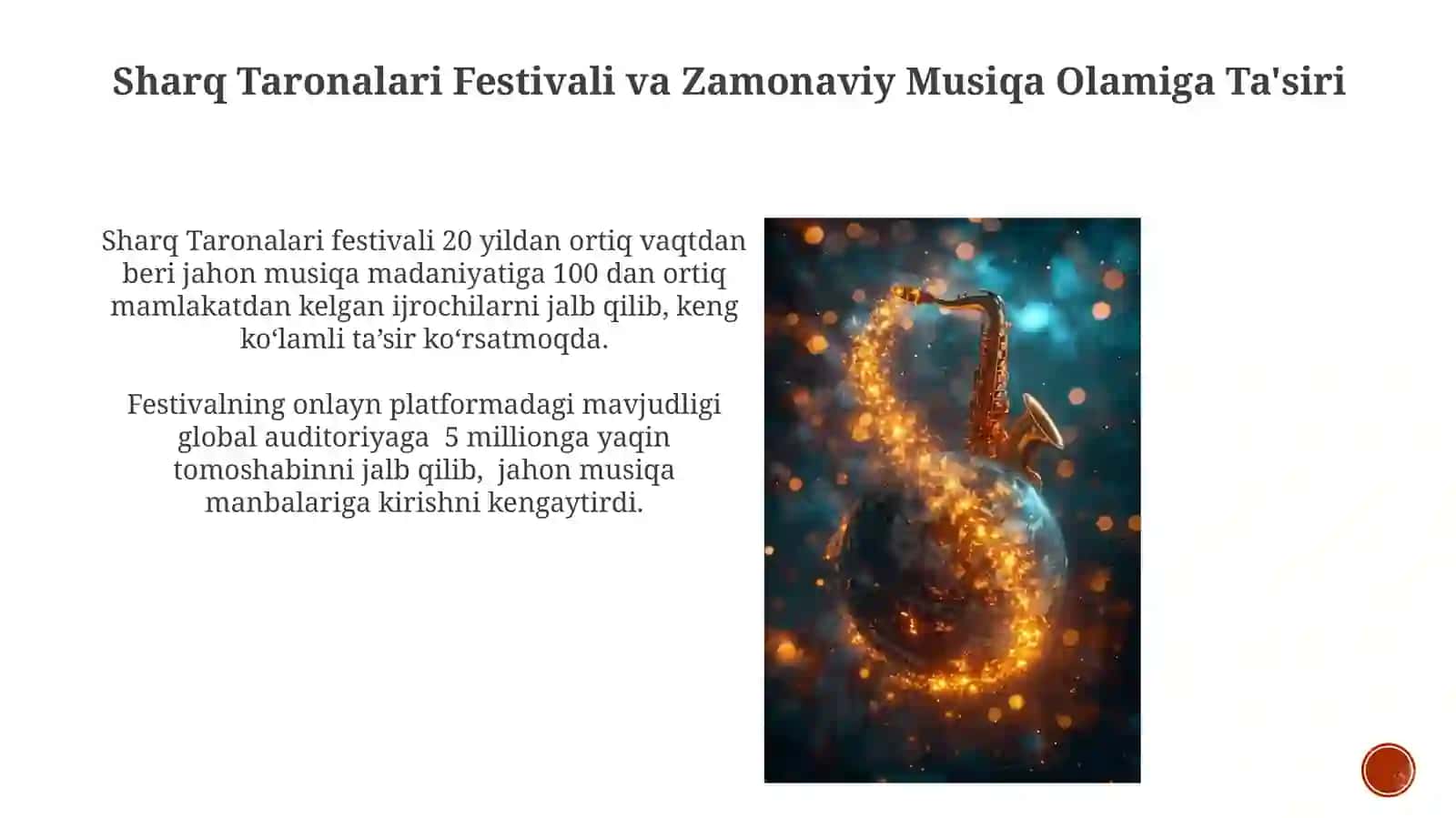 Sharq taronalari musiqa festivali 3