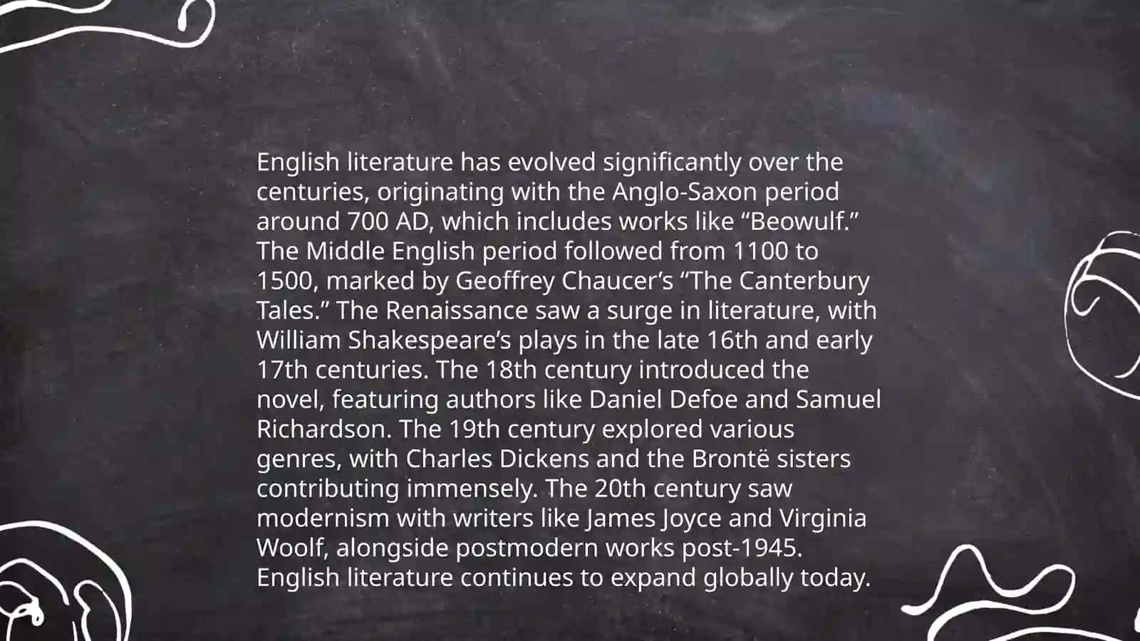 The Role of English in the Development of World Literature 3