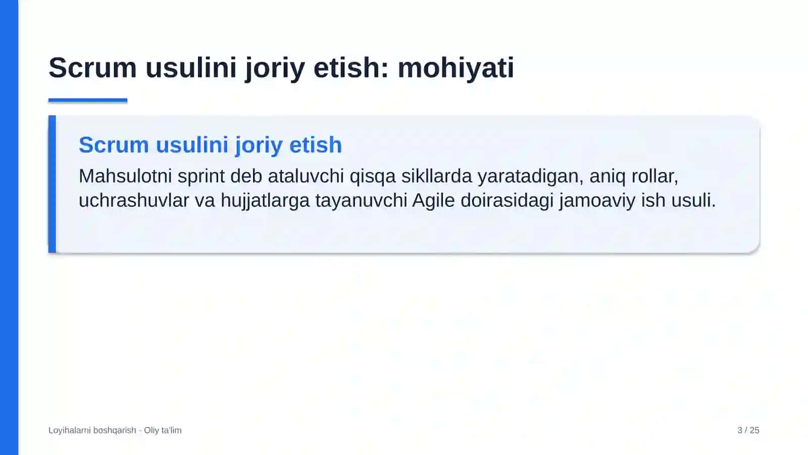 suzish havzalarida scrum usulini joriy etish 2665 3