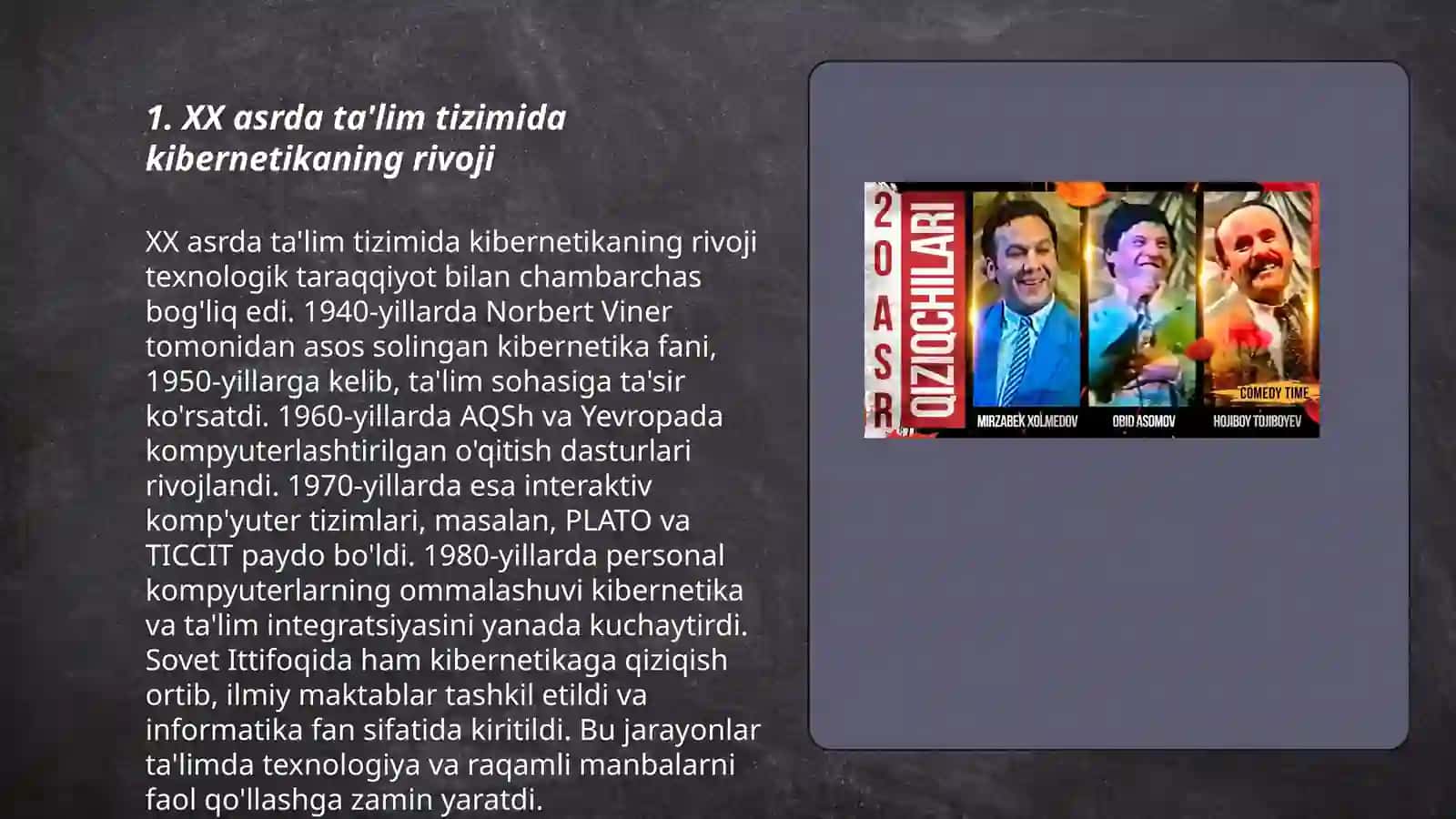 XX asr jahon ta’lim tizimidagi global tendensiyalar 3