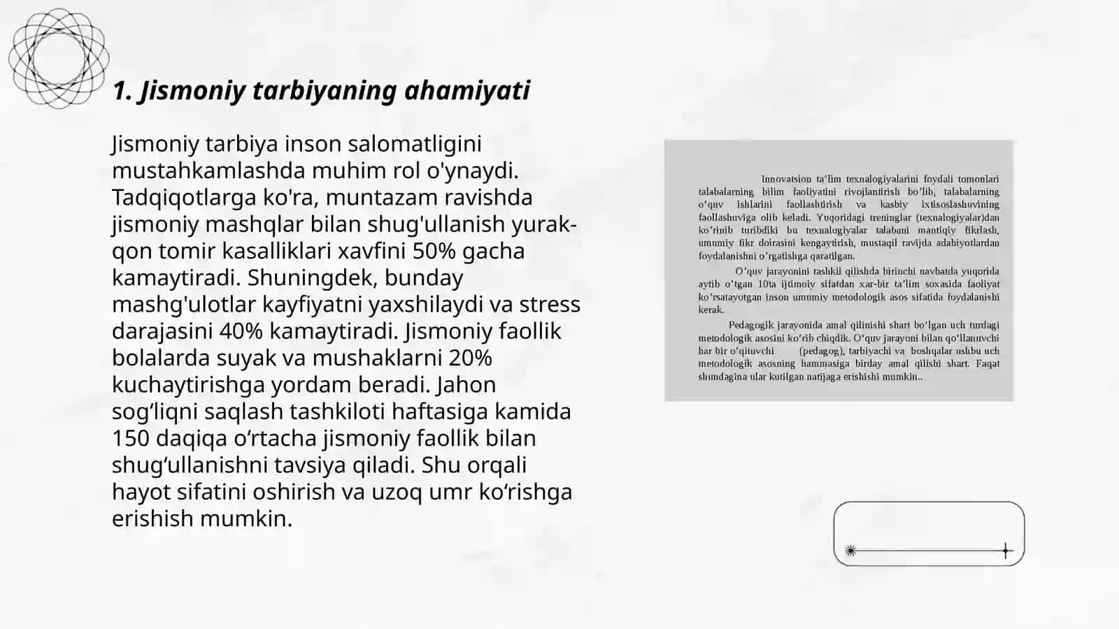 Talabalarning umumiy jismoniy tayyorgarliklarini aniqlash 3