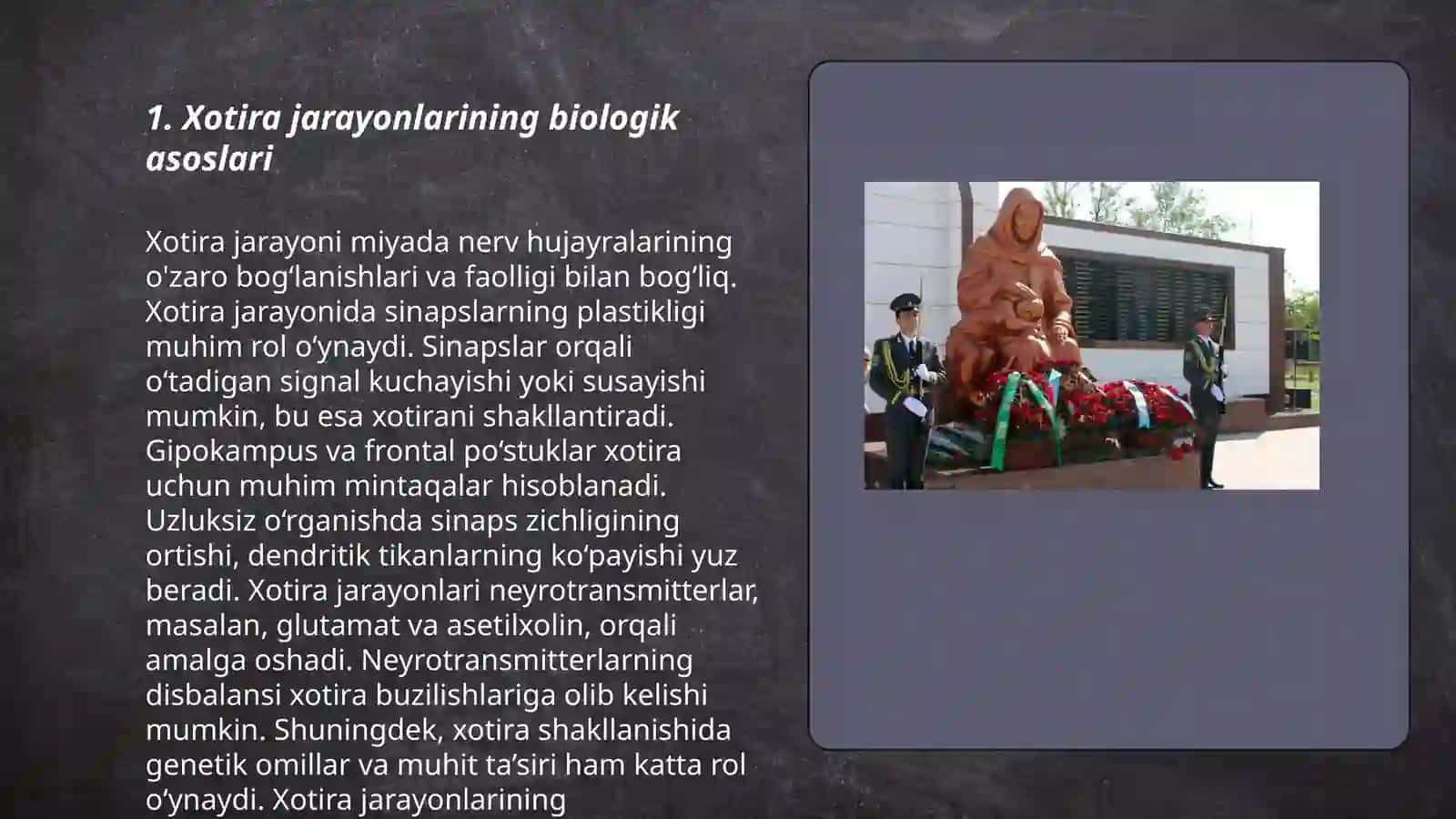 Xotira jarayonlari 3