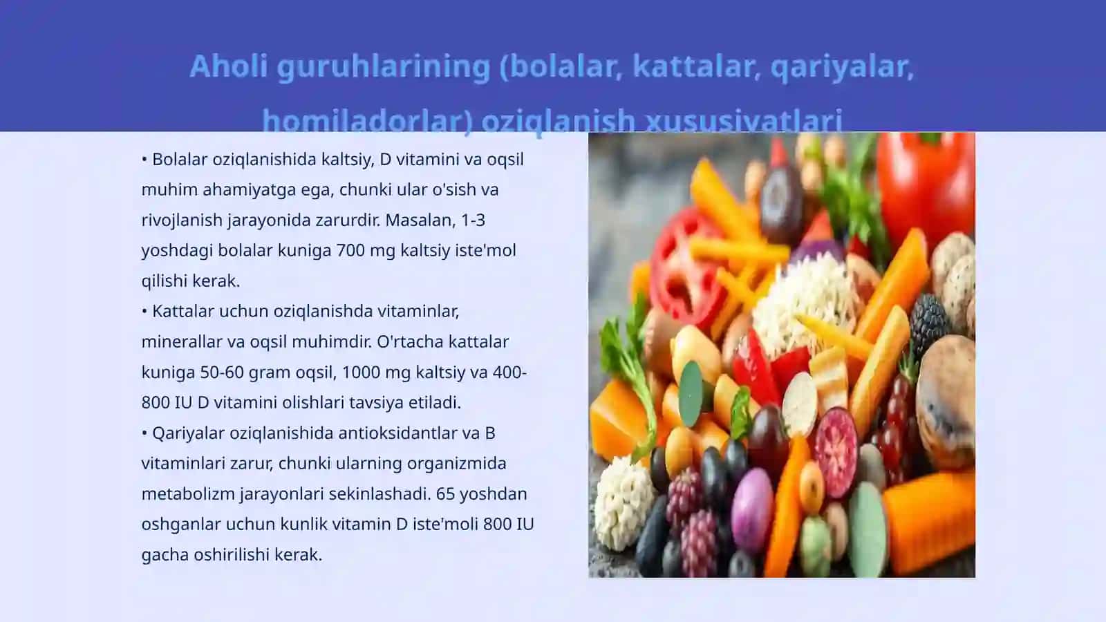 Vitaminlar Makro va Mikroelementlar 3