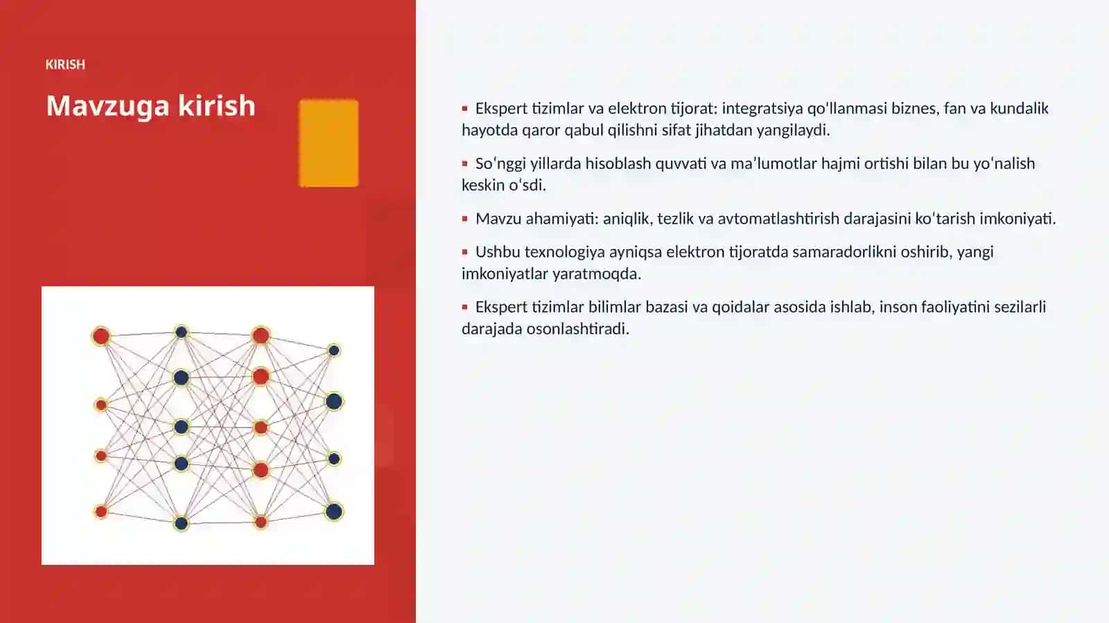 Ekspert tizimlar va elektron tijorat: integratsiya qo'llanmasi 3