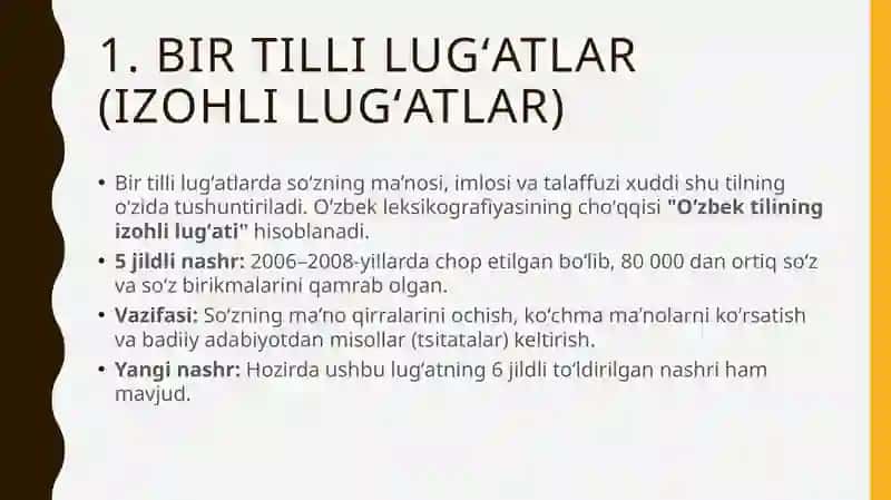 Oʻzbek leksikografiyasi 3